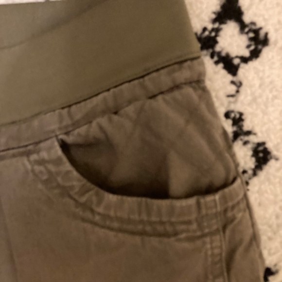 prAna Women's Avril Pant M Olive Green Hiking Walking Casual Outdoor Climbing - Picture 6 of 13